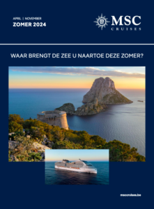 MSC Cruises brochure zomer 2024